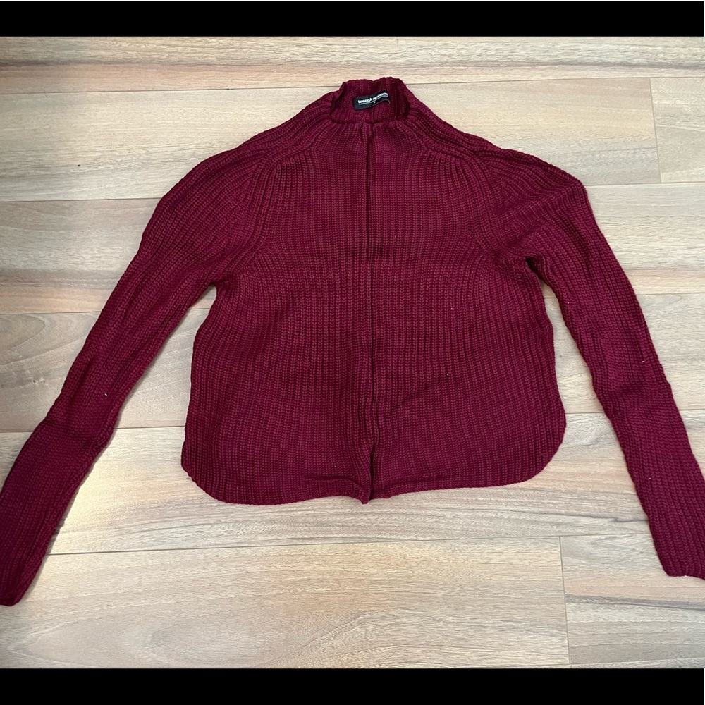 American Apparel Cropped Knit Sweater